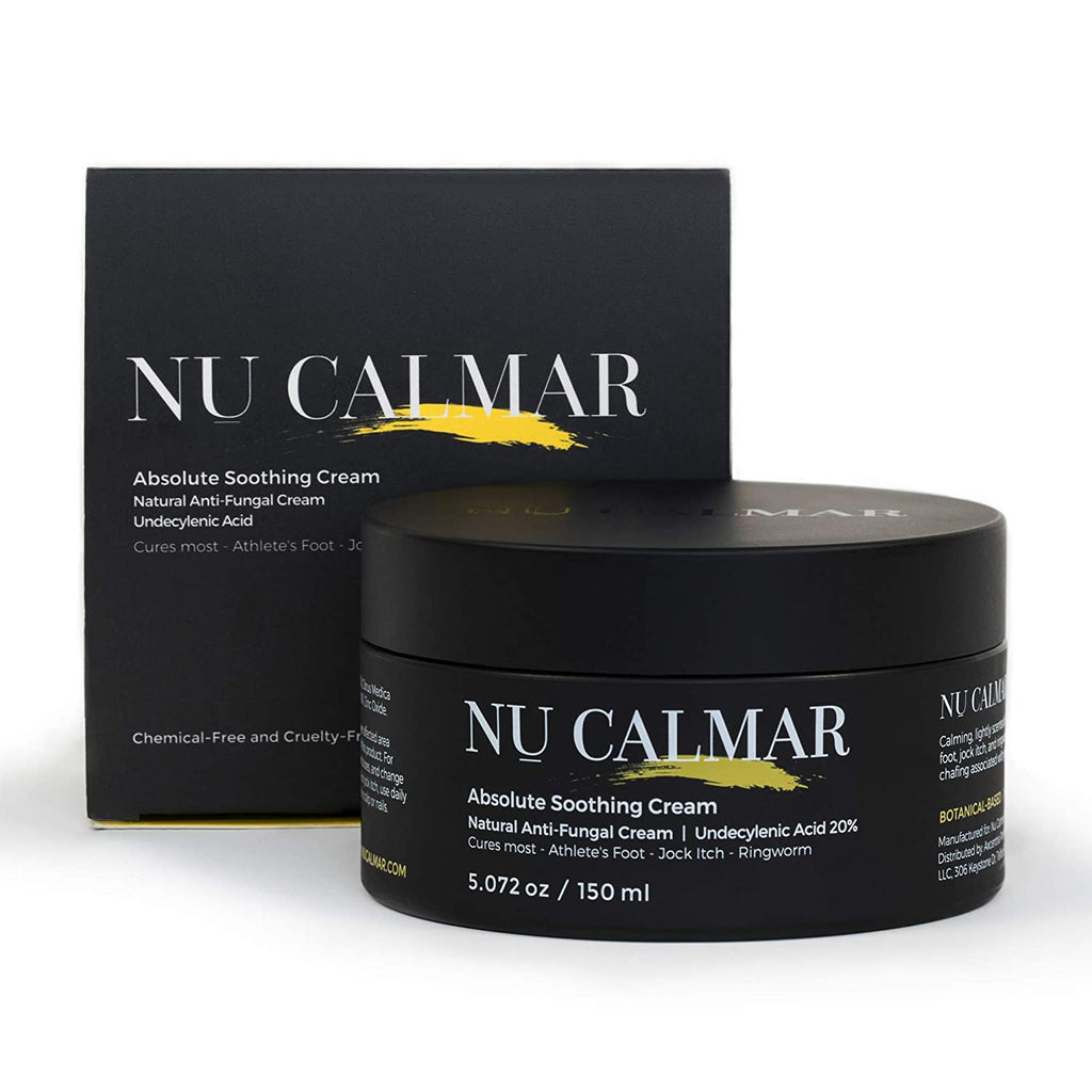NU CALMAR Antifungal Cream Cures Most Athletes Foot, Jock Itch & Ringworm Cream Nu Calmar 